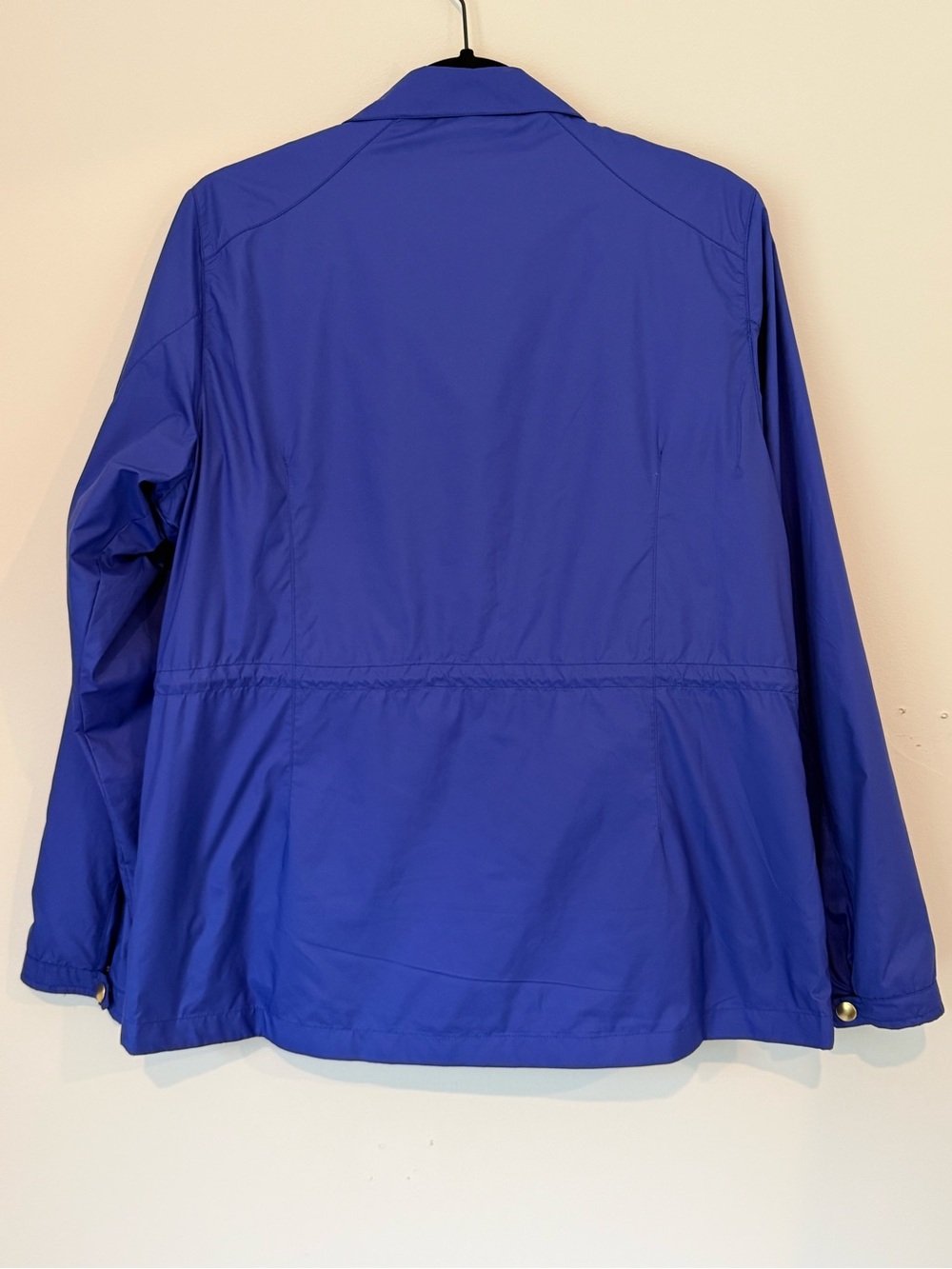 Peter Millar Women's Cobalt Blue Utility Jacket with Gold-Tone Snaps - Picture 4 of 6
